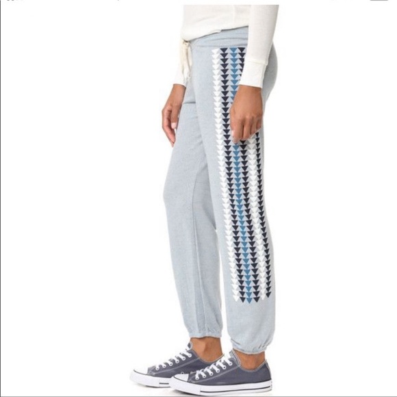 Sundry Pants - NWT Sundry Blue Triangle Basic Sweatpant 0